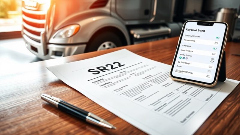 10 Best Ways to Obtain SR22 Bond for Commercial Vehicles